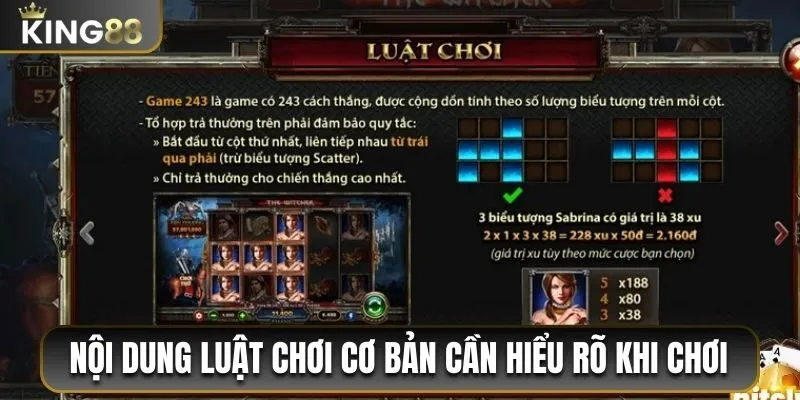 Nổ Hũ Witcher King88 - Luật Và Mẹo Chơi Dễ Trúng Jackpot 3 Nội dung luật chơi cơ bản cần hiểu rõ khi chơi